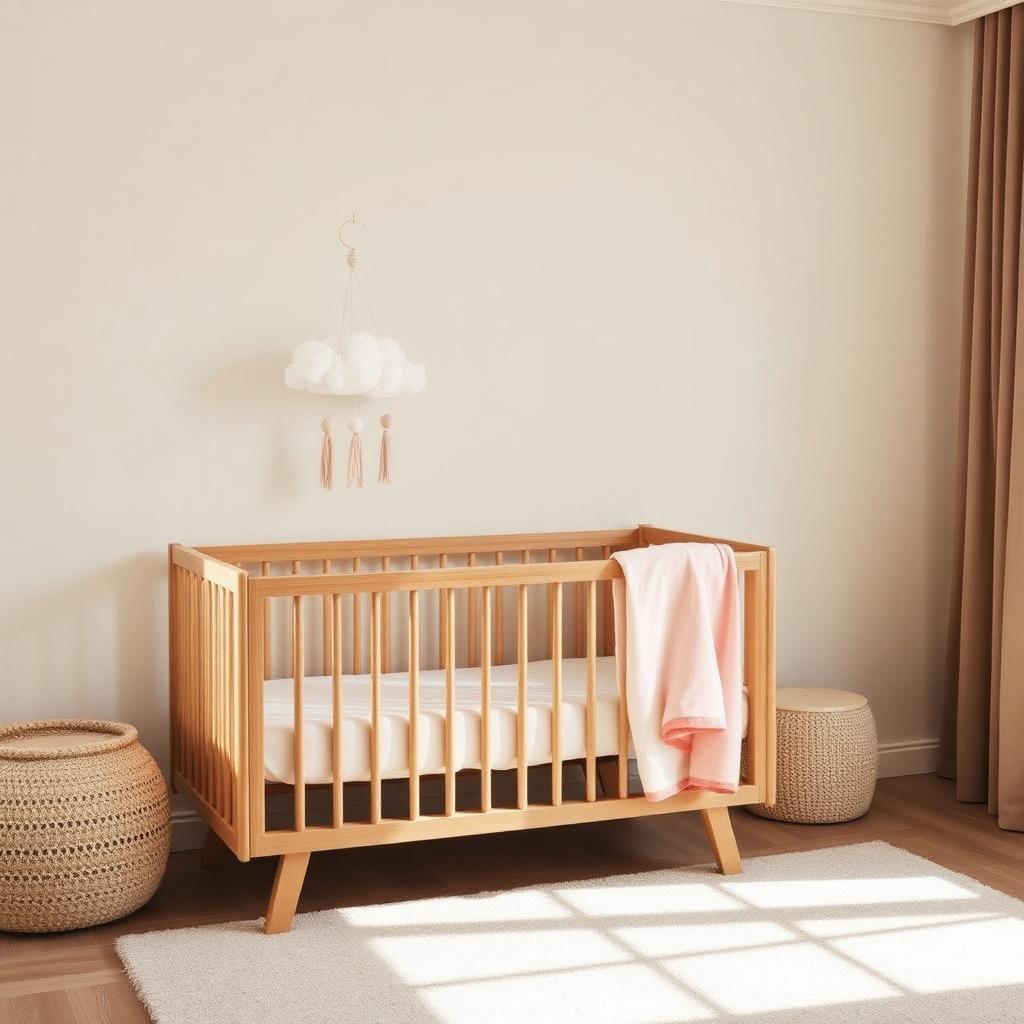Willow Wooden Crib
